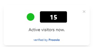 visitor count